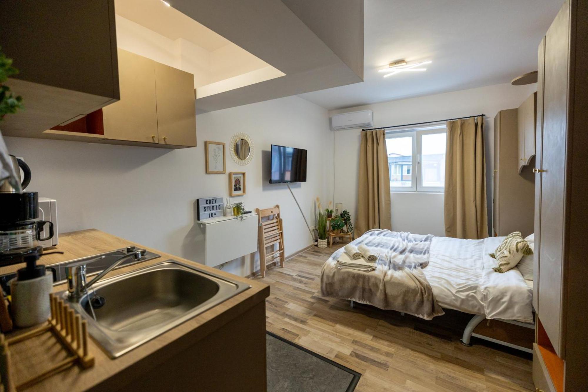 Cozy Studio Retreat - Quiet, Premium Stay Temešvár Exteriér fotografie